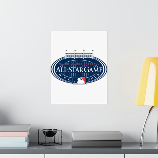 MLB Team Logos All-Star Game Painting Bedroom Living Room Wall Art Décor Matte Vertical Posters