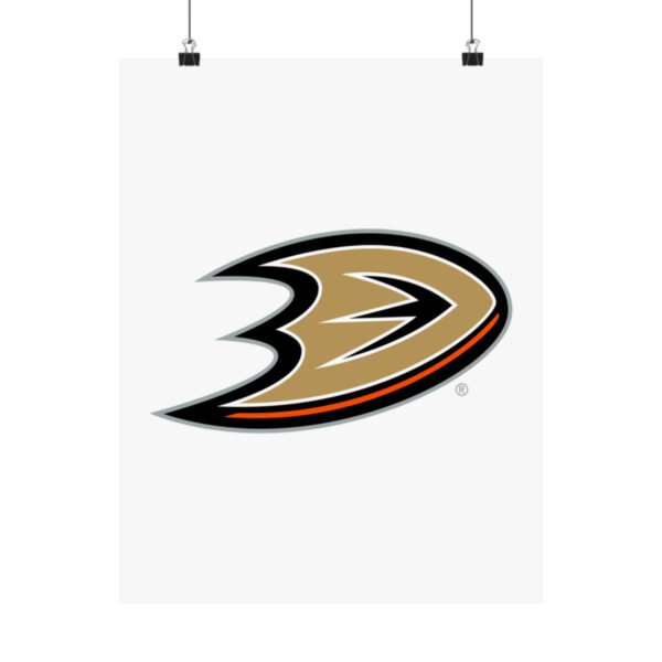 NHL Team Logos Anaheim Ducks Painting Bedroom Living Room Wall Art Décor Matte Vertical Posters