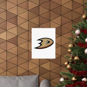 NHL Team Logos Anaheim Ducks Painting Bedroom Living Room Wall Art Décor Matte Vertical Posters