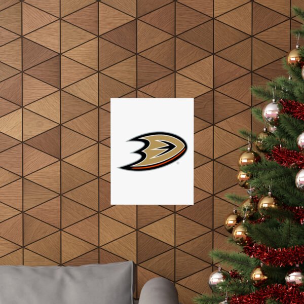 NHL Team Logos Anaheim Ducks Painting Bedroom Living Room Wall Art Décor Matte Vertical Posters