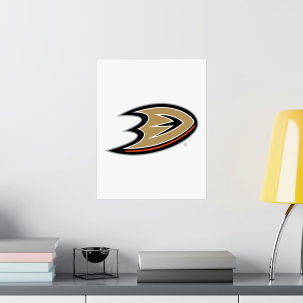 NHL Team Logos Anaheim Ducks Painting Bedroom Living Room Wall Art Décor Matte Vertical Posters