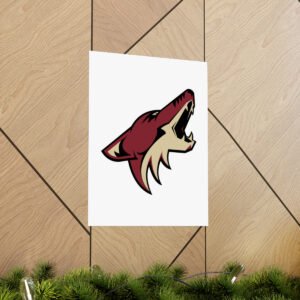 NHL Team Logos Arizona Coyotes Painting Bedroom Living Room Wall Art Décor Matte Vertical Posters