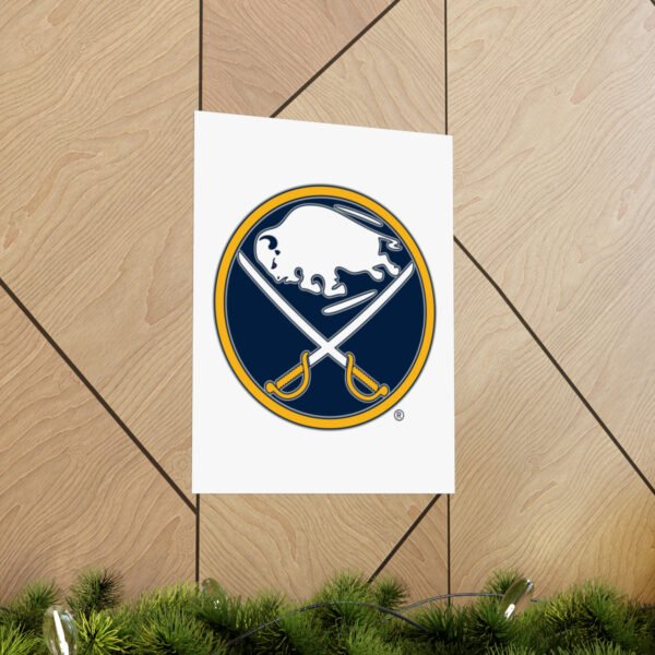 NHL Team Logos Buffalo Sabres Painting Bedroom Living Room Wall Art Décor Matte Vertical Posters