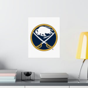 NHL Team Logos Buffalo Sabres Painting Bedroom Living Room Wall Art Décor Matte Vertical Posters