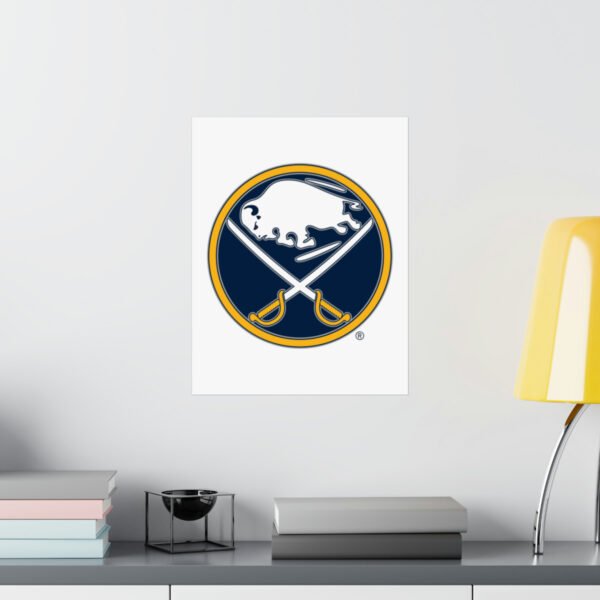 NHL Team Logos Buffalo Sabres Painting Bedroom Living Room Wall Art Décor Matte Vertical Posters