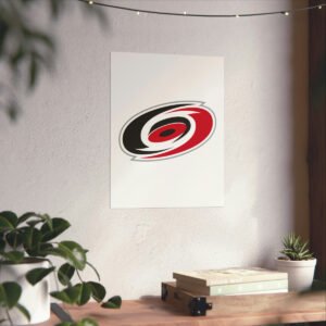 NHL Team Logos Carolina Hurricanes Painting Bedroom Living Room Wall Art Décor Matte Vertical Posters