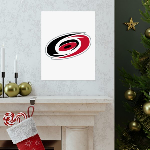 NHL Team Logos Carolina Hurricanes Painting Bedroom Living Room Wall Art Décor Matte Vertical Posters