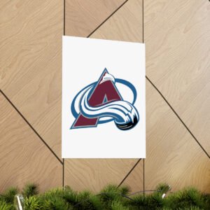 NHL Team Logos Colorado Avalanche Painting Bedroom Living Room Wall Art Décor Matte Vertical Posters