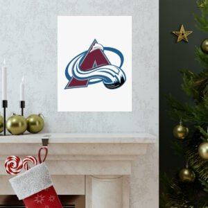 NHL Team Logos Colorado Avalanche Painting Bedroom Living Room Wall Art Décor Matte Vertical Posters