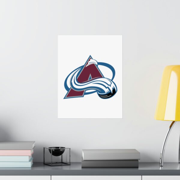 NHL Team Logos Colorado Avalanche Painting Bedroom Living Room Wall Art Décor Matte Vertical Posters