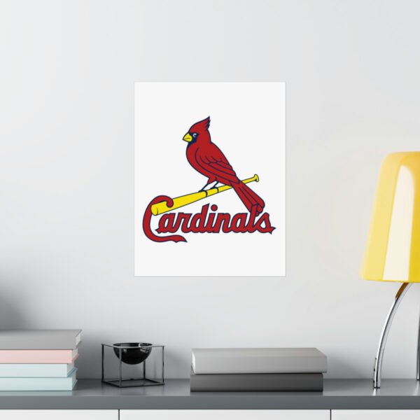 MLB Team Logos St. Louis Cardinals Painting Bedroom Living Room Wall Art Décor Matte Vertical Posters