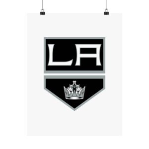 NHL Team Logos Los Angeles Kings Painting Bedroom Living Room Wall Art Décor Matte Vertical Posters