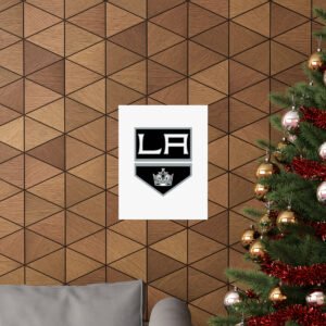 NHL Team Logos Los Angeles Kings Painting Bedroom Living Room Wall Art Décor Matte Vertical Posters