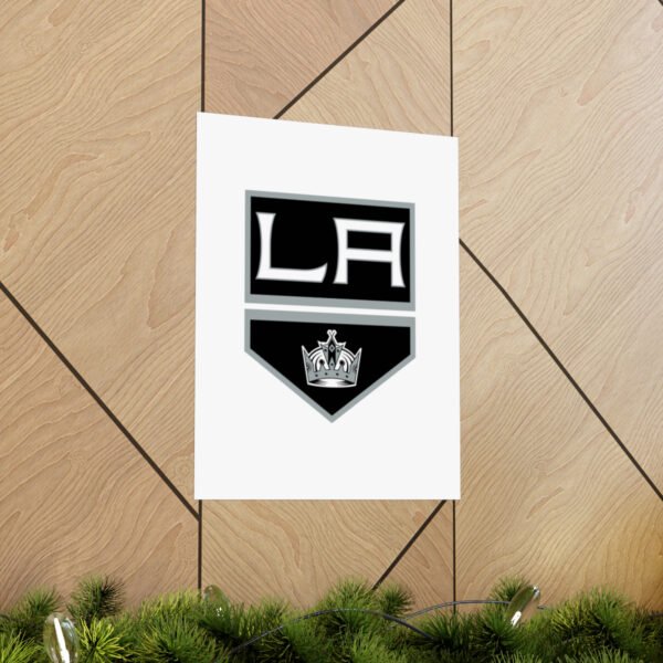 NHL Team Logos Los Angeles Kings Painting Bedroom Living Room Wall Art Décor Matte Vertical Posters