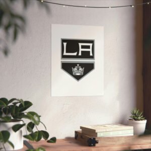 NHL Team Logos Los Angeles Kings Painting Bedroom Living Room Wall Art Décor Matte Vertical Posters
