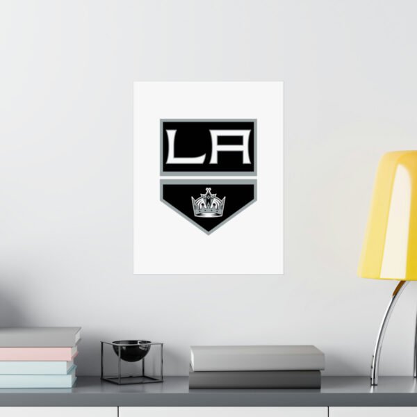 NHL Team Logos Los Angeles Kings Painting Bedroom Living Room Wall Art Décor Matte Vertical Posters