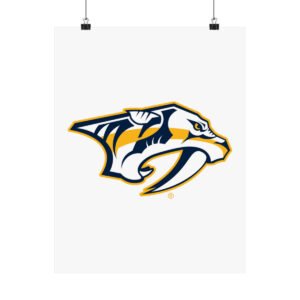 NHL Team Logos Nashville Predators Painting Bedroom Living Room Wall Art Décor Matte Vertical Posters