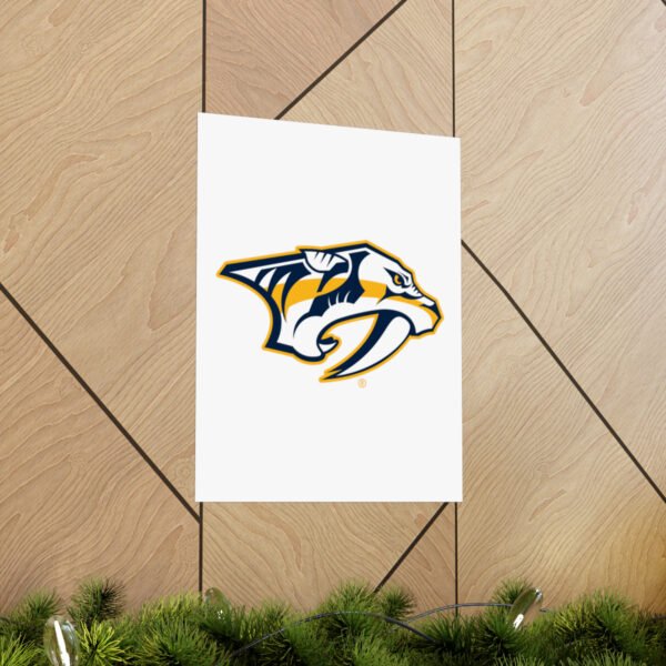 NHL Team Logos Nashville Predators Painting Bedroom Living Room Wall Art Décor Matte Vertical Posters