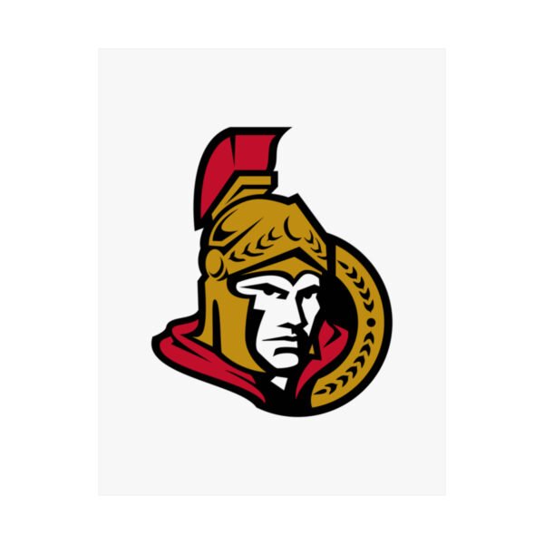 NHL Team Logos Ottawa Senators Painting Bedroom Living Room Wall Art Décor Matte Vertical Posters