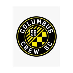 MLS Team Logos Columbus Crew Painting Bedroom Living Room Wall Art Décor Matte Vertical Posters