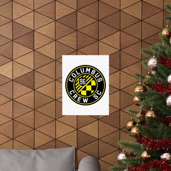 MLS Team Logos Columbus Crew Painting Bedroom Living Room Wall Art Décor Matte Vertical Posters