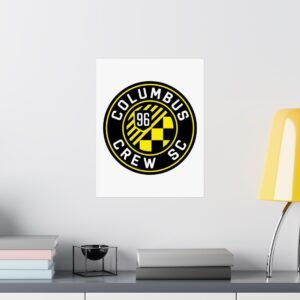 MLS Team Logos Columbus Crew Painting Bedroom Living Room Wall Art Décor Matte Vertical Posters