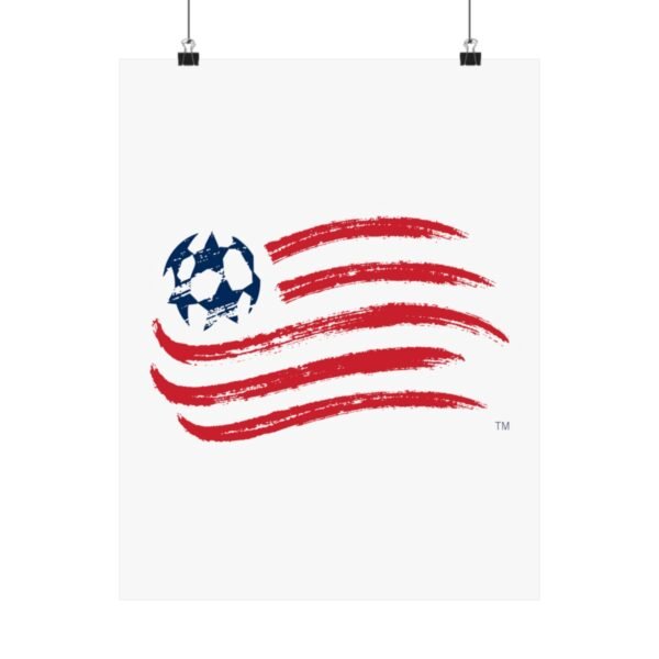 MLS Team Logos New England Revolution Painting Bedroom Living Room Wall Art Décor Matte Vertical Posters