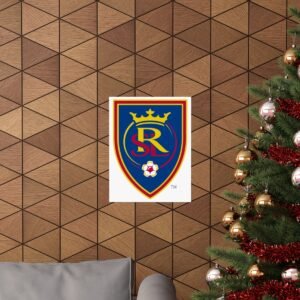 MLS Team Logos Real Salt Lake Painting Bedroom Living Room Wall Art Décor Matte Vertical Posters