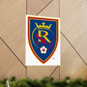MLS Team Logos Real Salt Lake Painting Bedroom Living Room Wall Art Décor Matte Vertical Posters