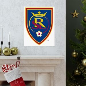 MLS Team Logos Real Salt Lake Painting Bedroom Living Room Wall Art Décor Matte Vertical Posters