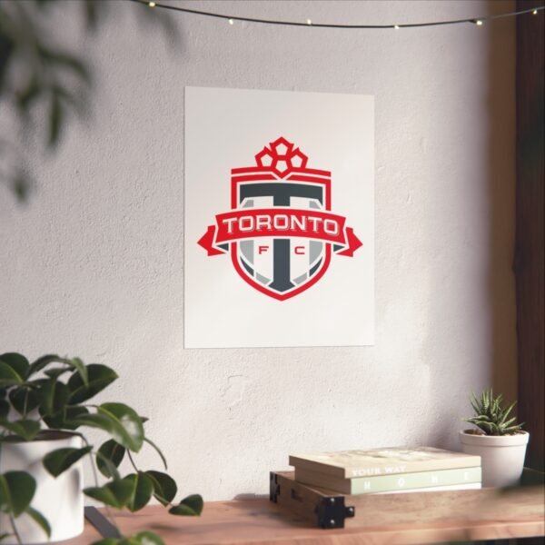 MLS Team Logos Toronto FC Painting Bedroom Living Room Wall Art Décor Matte Vertical Posters
