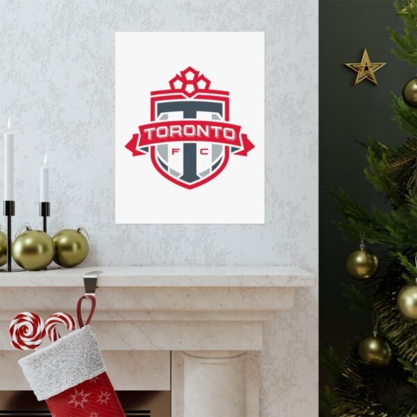 MLS Team Logos Toronto FC Painting Bedroom Living Room Wall Art Décor Matte Vertical Posters
