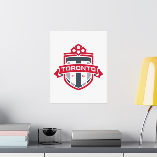 MLS Team Logos Toronto FC Painting Bedroom Living Room Wall Art Décor Matte Vertical Posters
