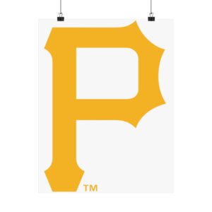 MLB Team Logos Pittsburgh Pirates Painting Bedroom Living Room Wall Art Décor Matte Vertical Posters