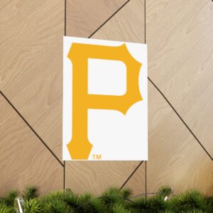 MLB Team Logos Pittsburgh Pirates Painting Bedroom Living Room Wall Art Décor Matte Vertical Posters