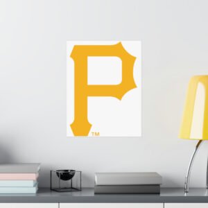 MLB Team Logos Pittsburgh Pirates Painting Bedroom Living Room Wall Art Décor Matte Vertical Posters