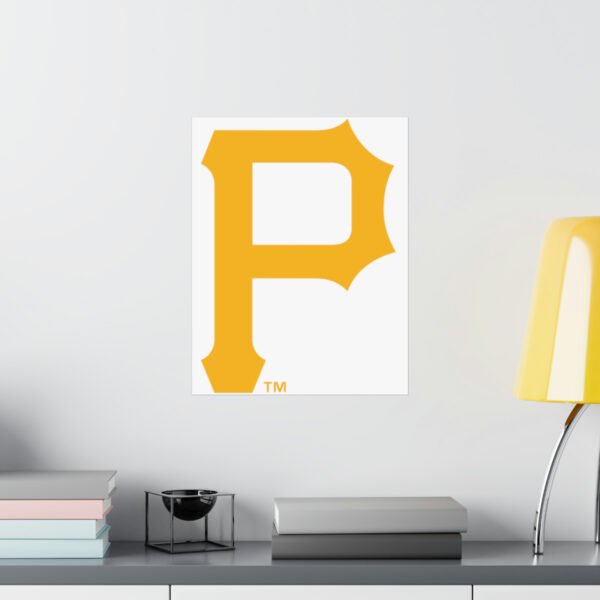 MLB Team Logos Pittsburgh Pirates Painting Bedroom Living Room Wall Art Décor Matte Vertical Posters