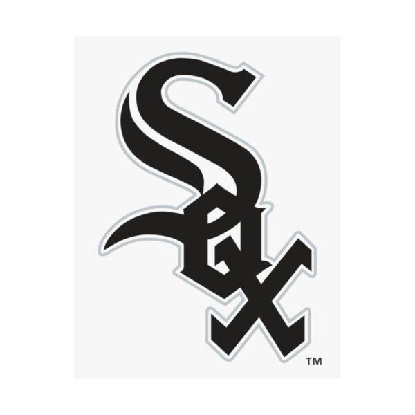 MLB Team Logos Chicago White Sox Painting Bedroom Living Room Wall Art Décor Matte Vertical Posters