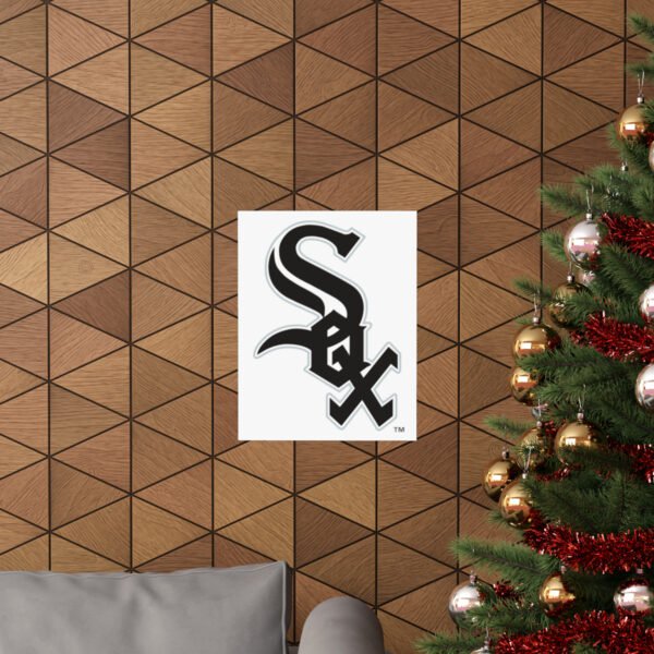MLB Team Logos Chicago White Sox Painting Bedroom Living Room Wall Art Décor Matte Vertical Posters