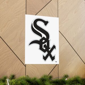 MLB Team Logos Chicago White Sox Painting Bedroom Living Room Wall Art Décor Matte Vertical Posters