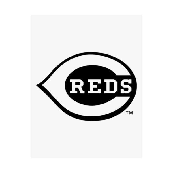 MLB Team Logos Cincinnati Reds Painting Bedroom Living Room Wall Art Décor Matte Vertical Posters