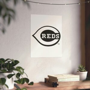MLB Team Logos Cincinnati Reds Painting Bedroom Living Room Wall Art Décor Matte Vertical Posters