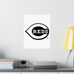 MLB Team Logos Cincinnati Reds Painting Bedroom Living Room Wall Art Décor Matte Vertical Posters