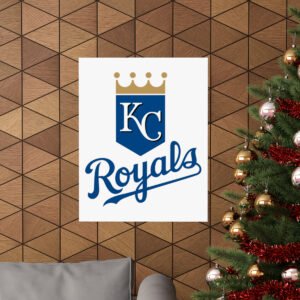 MLB Team Logos Kansas City Royals Painting Bedroom Living Room Wall Art Décor Matte Vertical Posters