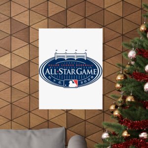 MLB Team Logos All-Star Game Painting Bedroom Living Room Wall Art Décor Matte Vertical Posters