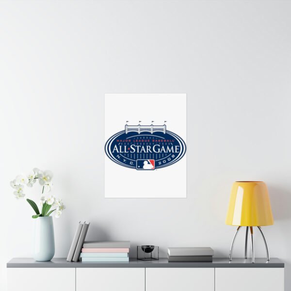 MLB Team Logos All-Star Game Painting Bedroom Living Room Wall Art Décor Matte Vertical Posters