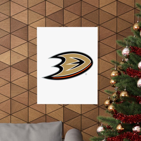 NHL Team Logos Anaheim Ducks Painting Bedroom Living Room Wall Art Décor Matte Vertical Posters