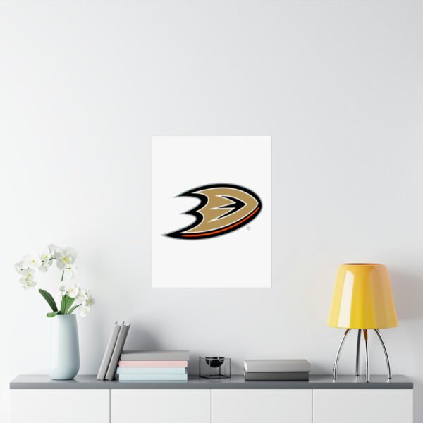 NHL Team Logos Anaheim Ducks Painting Bedroom Living Room Wall Art Décor Matte Vertical Posters