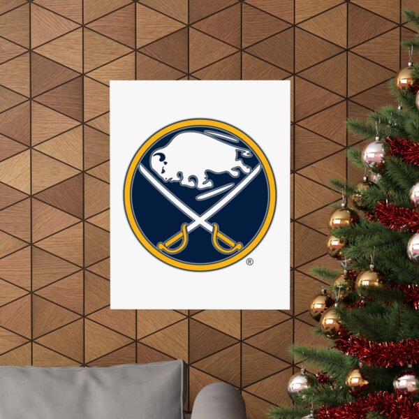 NHL Team Logos Buffalo Sabres Painting Bedroom Living Room Wall Art Décor Matte Vertical Posters