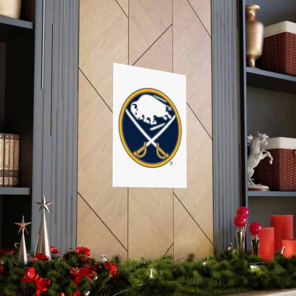 NHL Team Logos Buffalo Sabres Painting Bedroom Living Room Wall Art Décor Matte Vertical Posters